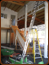 Barn remodel - from inside after wall torn down