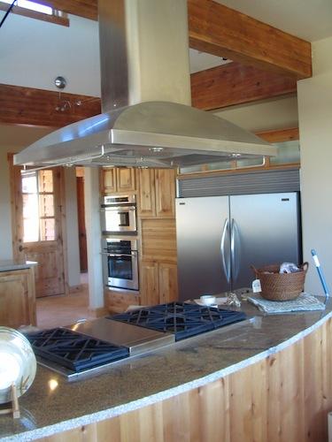 Monogram island hood and pro range installation
